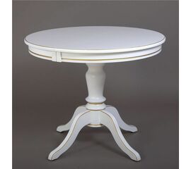 Стол "Эгина-2" (Белый/патина золото) | Интернет магазин мебели и декора LifeDekor