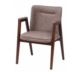 Кресло Монд (темный орех/ткань Айсберг корица) | Интернет магазин мебели и декора LifeDekor