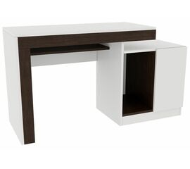 Компьютерный стол Модена белый / венге | Интернет магазин мебели и декора LifeDekor