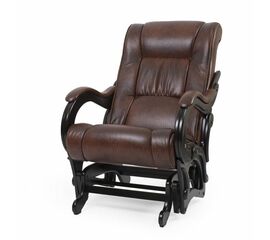 Кресло-маятник Сенатор 78 (Венге / Antic крокодил) | Интернет магазин мебели и декора LifeDekor