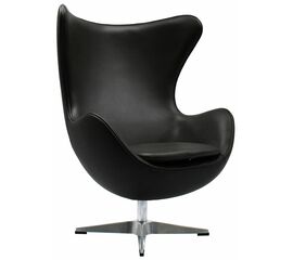 Кресло EGG STYLE CHAIR чёрный | Интернет магазин мебели и декора LifeDekor
