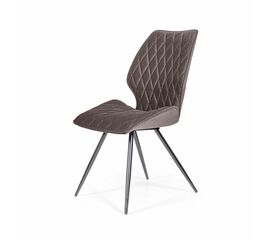 Стул Flash ромб, бархат антрацит 14 | Интернет магазин мебели и декора LifeDekor