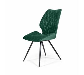Стул Flash ромб, бархат зеленый 19 | Интернет магазин мебели и декора LifeDekor