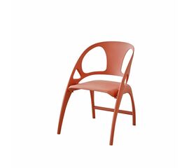 Стул пластиковый Lilu малиновый | Интернет магазин мебели и декора LifeDekor