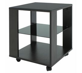 Стол журнальный BeautyStyle 6 венге/стекло черное | Интернет магазин мебели и декора LifeDekor