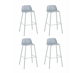 Стул барный Mist серо-голубой 4 шт | Интернет магазин мебели и декора LifeDekor