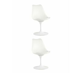Стул Tulip белый 2 шт. | Интернет магазин мебели и декора LifeDekor