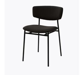 Стул дизайнерский Marko графит, черный металл | Интернет магазин мебели и декора LifeDekor