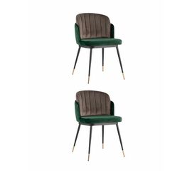 Стул Пенелопа зеленый 2 шт | Интернет магазин мебели и декора LifeDekor