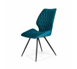 Стул Flash ромб поворотный 360 градусов, бархат изумрудный 87 | Интернет магазин мебели и декора LifeDekor
