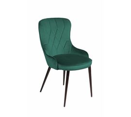 Стул Leonardo, бархат зеленый 19 | Интернет магазин мебели и декора LifeDekor