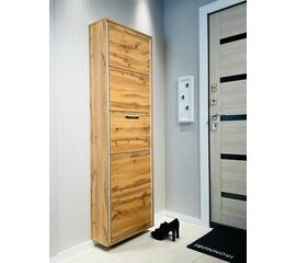 Обувница ЛАЙТ 5 МП (Дуб Вотан / Дуб Вотан) | Интернет магазин мебели и декора LifeDekor