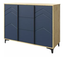 Комод «Тиана» КМК 0967.16, дуб наварра/синий матовый | Интернет магазин мебели и декора LifeDekor