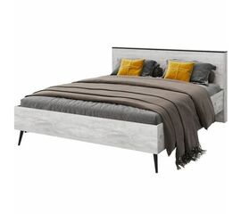 Кровать «Саванна» 160x200 КМК 0973.3, бетон пайн светлый | Интернет магазин мебели и декора LifeDekor