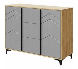 Комод «Тиана» КМК 0967.16, дуб наварра/графит | Интернет магазин мебели и декора LifeDekor