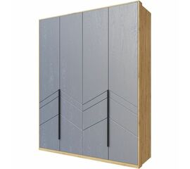 Шкаф «Тиана» 4Д КМК 0967.1, дуб наварра/графит | Интернет магазин мебели и декора LifeDekor