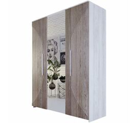 Шкаф «Монтале» 4Д КМК 0966.1, бетон пайн светлый/астана | Интернет магазин мебели и декора LifeDekor