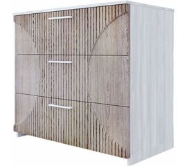 Комод «Монтале» 3Я КМК 0966.17, бетон пайн светлый/астана | Интернет магазин мебели и декора LifeDekor