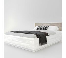 Кровать «Монтале» 160x200 КМК 0966.8 с ПМ, бетон пайн светлый/астана | Интернет магазин мебели и декора LifeDekor