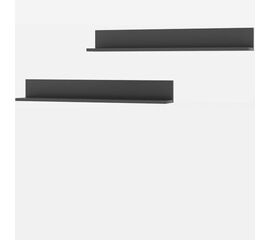 Полка «Монреаль» КМК 0986.6, антрацит | Интернет магазин мебели и декора LifeDekor