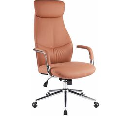 Кресло руководителя Everprof Bell Экокожа Коричневый | Интернет магазин мебели и декора LifeDekor