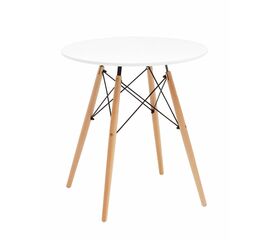 Стол круглый Eames DSW NEW D70 белый | Интернет магазин мебели и декора LifeDekor