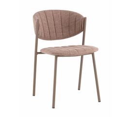 Стул Харпер ткань рогожка капучино каркас бежево-серый матовый | Интернет магазин мебели и декора LifeDekor