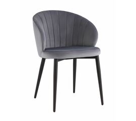 Стул Lastura велюр серый | Интернет магазин мебели и декора LifeDekor