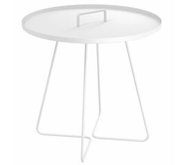 Столик журнальный SHT-CT42 белый муар | Интернет магазин мебели и декора LifeDekor