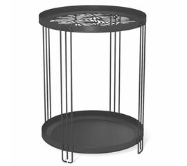 Столик журнальный SHT-CT82 чёрный муар | Интернет магазин мебели и декора LifeDekor