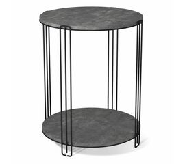 Столик кофейный SHT-CT33 черный муар/мокрый асфальт | Интернет магазин мебели и декора LifeDekor