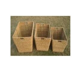 Комплект из 3х плетеных корзин BDI-43 (Джут) | Интернет магазин мебели и декора LifeDekor