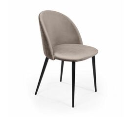 Стул Thomas, бархат пепельно-бежевый 25 | Интернет магазин мебели и декора LifeDekor
