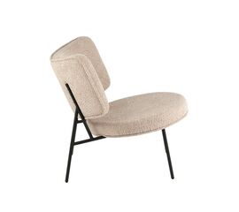 Кресло District Lounge букле капучино | Интернет магазин мебели и декора LifeDekor