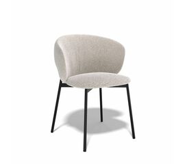 Дизайнерский стул Crystal букле латте | Интернет магазин мебели и декора LifeDekor