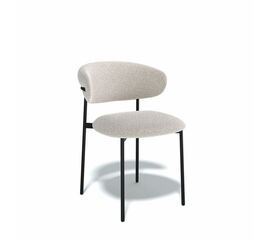 Дизайнерский стул Lory букле латте | Интернет магазин мебели и декора LifeDekor