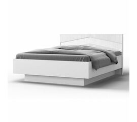 Кровать «Оливия» 160x200 КМК 0971.7, белый/ясень белый текстурный | Интернет магазин мебели и декора LifeDekor