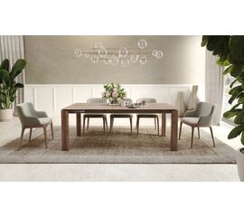 Стол раскладной Aron (180+40), шпон | Интернет магазин мебели и декора LifeDekor