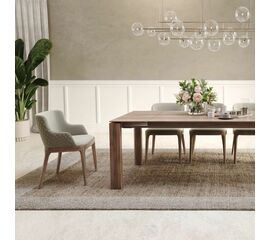 Стол раскладной Aron (160+40), шпон | Интернет магазин мебели и декора LifeDekor