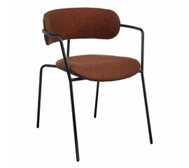 Стул Ant букле терракотовый | Интернет магазин мебели и декора LifeDekor