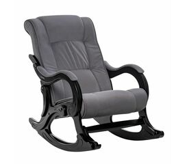 Кресло-качалка модель 77 (Венге / ткань V 32) | Интернет магазин мебели и декора LifeDekor