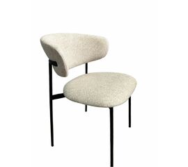 Дизайнерский стул Palermo букле латте | Интернет магазин мебели и декора LifeDekor