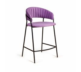 Стул полубарный Kelly, велюр Holland 36 | Интернет магазин мебели и декора LifeDekor