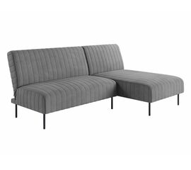 Baccara диван-кровать с шезлонгом, без подлокотников, бархат 03 | Интернет магазин мебели и декора LifeDekor