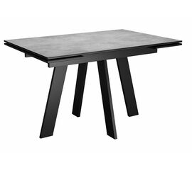 Стол обеденный WINGS Северный камень/Черный, Черный | Интернет магазин мебели и декора LifeDekor