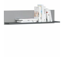 Полка «Квадро» 90 Антрацит/Шиншилла | Интернет магазин мебели и декора LifeDekor