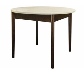 Стол обеденный Мариус М 81 раздвижной слоновая кость/орех 100/139*100 | Интернет магазин мебели и декора LifeDekor