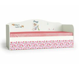 Кровать "Девочки", Белый шёлк | Интернет магазин мебели и декора LifeDekor