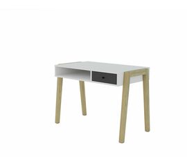 Стол письменный STORY, Белый шёлк | Интернет магазин мебели и декора LifeDekor