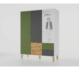 Шкаф STORY Пушкин 149, белый шёлк | Интернет магазин мебели и декора LifeDekor